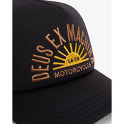 Sunflare Trucker - Mens Hat - One Size - Black - palvelukotilounatuuli