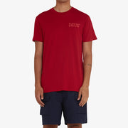 Portal Tee - Mens Short Sleeve T-Shirt - Rocco Red - palvelukotilounatuuli