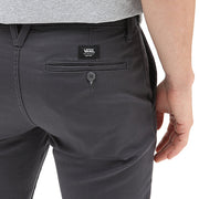 Authentic Chino Slim Trousers - Mens Trousers - Asphalt Grey - palvelukotilounatuuli