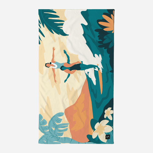 Duke Beach Towel - One Size - Multi - palvelukotilounatuuli