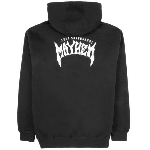 Mayhem Designs Heavy Hoodie - Black - palvelukotilounatuuli