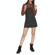 Mae Denim Overall Dress | Stone Black | Women Skirt/Dress - palvelukotilounatuuli