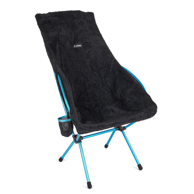 High Back Seat Warmer for Savanna and Playa Chair - Black Fleece - palvelukotilounatuuli