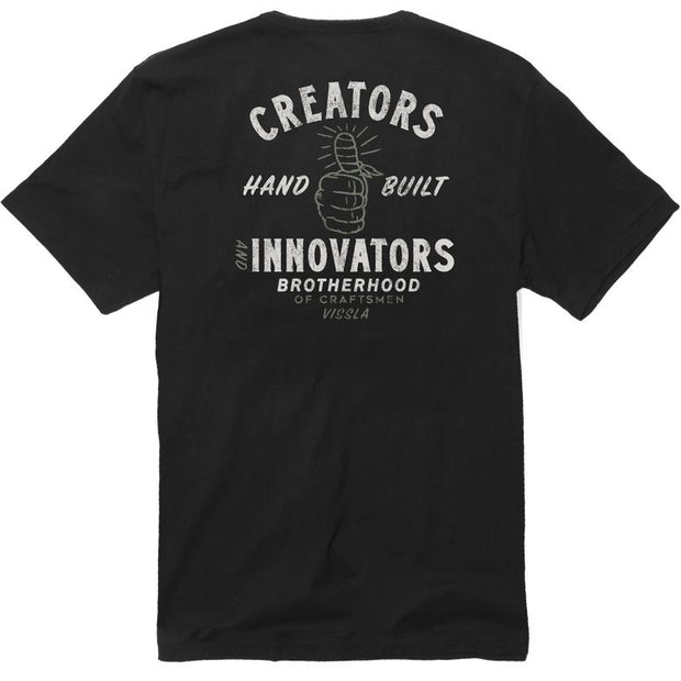 Creators Bruisers Mens Eco T-Shirt - Black - palvelukotilounatuuli