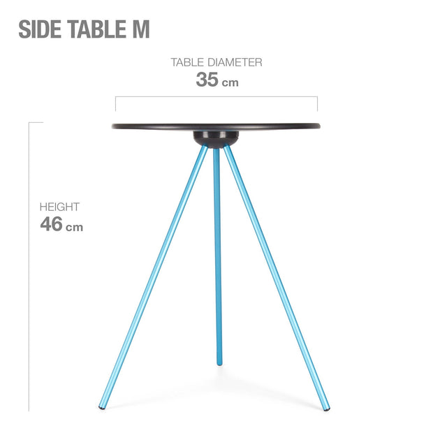 Medium Side Table - Camping - Black