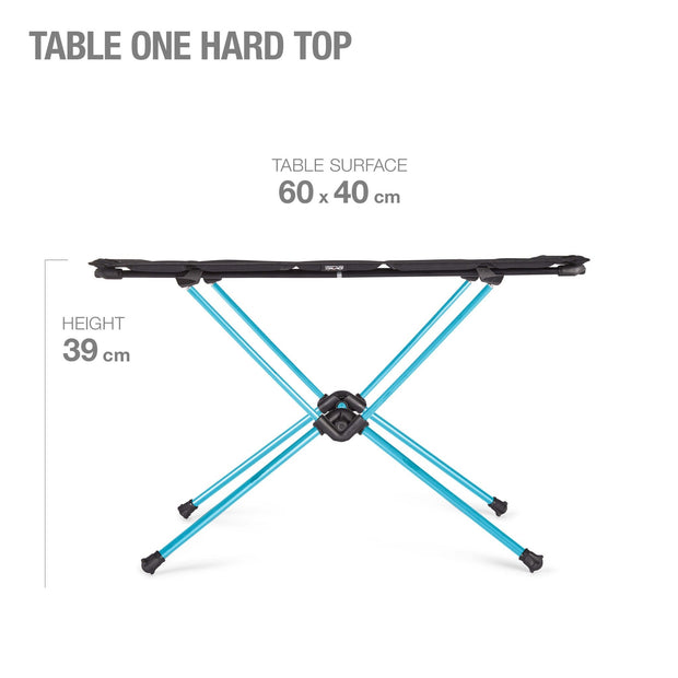Table One Hard Top - Camping - Black - palvelukotilounatuuli