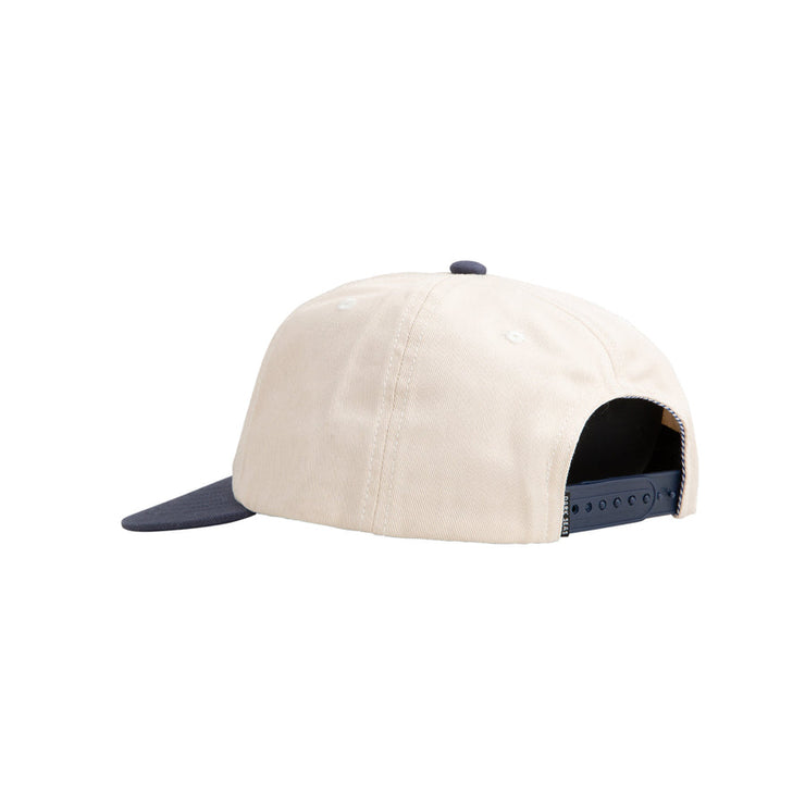 Slanted Hat - Mens Hat - One Size - White/Navy - palvelukotilounatuuli