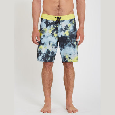 Saturate Stoney 19'' Boardshort | Lime Tie Dye | Men - palvelukotilounatuuli