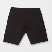Lido Solid Mod 20" Boardshort - Mens Shorts - Black - palvelukotilounatuuli
