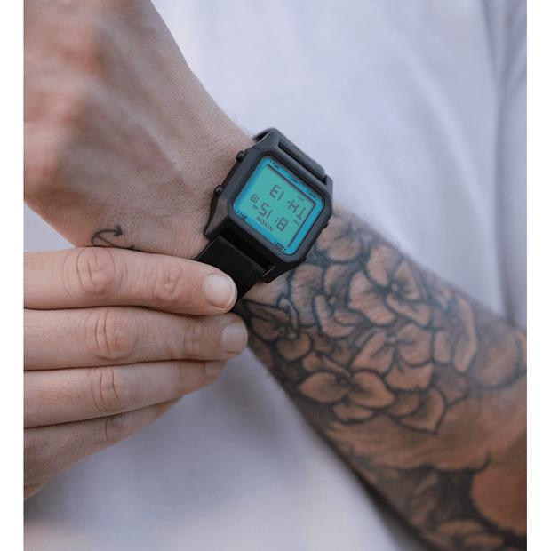 Staple Watch / Black/Aqua Positive - palvelukotilounatuuli