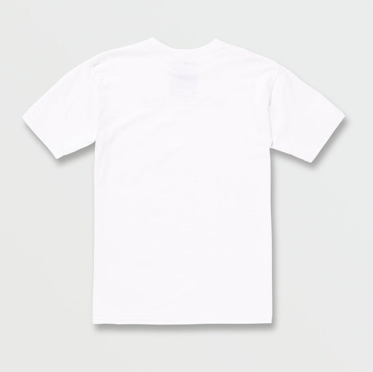 Kids Rippeuro T-shirt / White - palvelukotilounatuuli