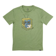Tune Into SS T-Shirt for Boys - Cactus Green - palvelukotilounatuuli