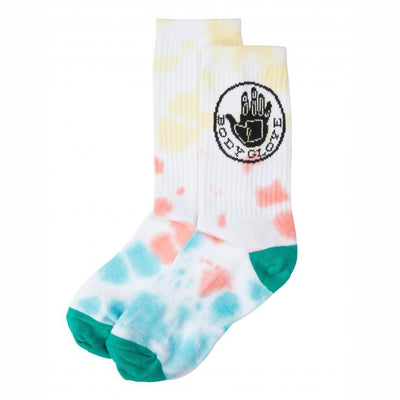 Sherbet Socks | Pastel Tie Dye | One Size | Womens Socks - palvelukotilounatuuli