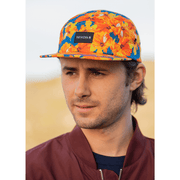 Mikey 5 Panel Hat / Orange/Multi / One Size - palvelukotilounatuuli