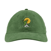 Long Trip Strapback Hat / Green / One Size - palvelukotilounatuuli