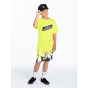 Lexip S/S T-Shirt | Limeade | Boys - palvelukotilounatuuli