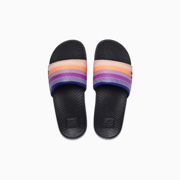 W One Slide | Retro Stripes | Women Sandals - palvelukotilounatuuli