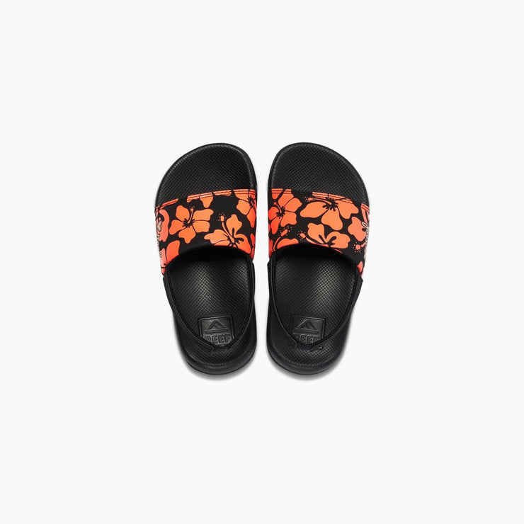 Little One Slide Sandals - Kids Sandals - Hibiscus Coral - palvelukotilounatuuli