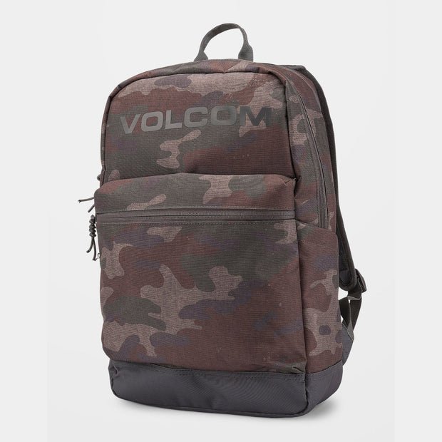 Volcom School Backpack / One Size / Army Green Combo - palvelukotilounatuuli