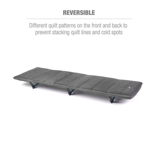 Reversible Cot Warmer - Black/Iron - Regular - palvelukotilounatuuli