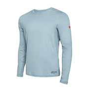 Sun Pro Long Sleeve UPF Shirt - Mens UPF Shirt - Steel Blue - palvelukotilounatuuli