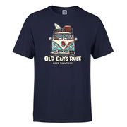 Good Vibes III - Mens T-Shirt - Navy - palvelukotilounatuuli