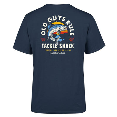 Tackle Shack - Mens T-Shirt - Blue Dusk - palvelukotilounatuuli