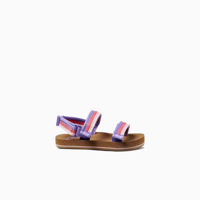 Sideview of Kids Little Ahi Convertible Sandals - Sorbet