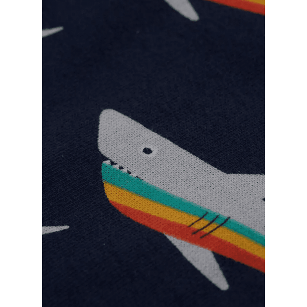Big Snuggle Suit - Rainbow Sharks - palvelukotilounatuuli