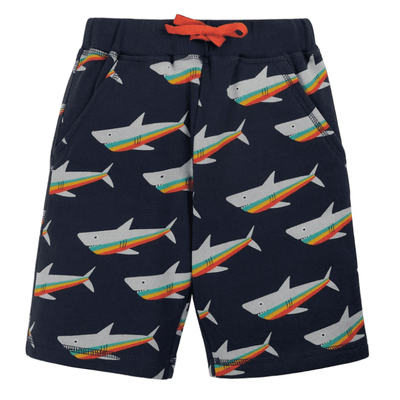 Samson Shorts - Indigo Rainbow Sharks - palvelukotilounatuuli