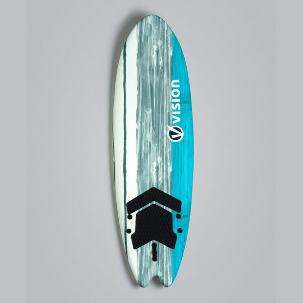 Spark Softboard Surfboard - Fish - 5'7 or 6'2 - palvelukotilounatuuli
