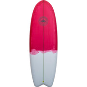 Surf Shop, Surf Hardware, Polen, Fast Forward 5'6" FCS 2, 5 Fin, Surfboard, Pink/White