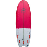 Surf Shop, Surf Hardware, Polen, Fast Forward 5'6" FCS 2, 5 Fin, Surfboard, Pink/White