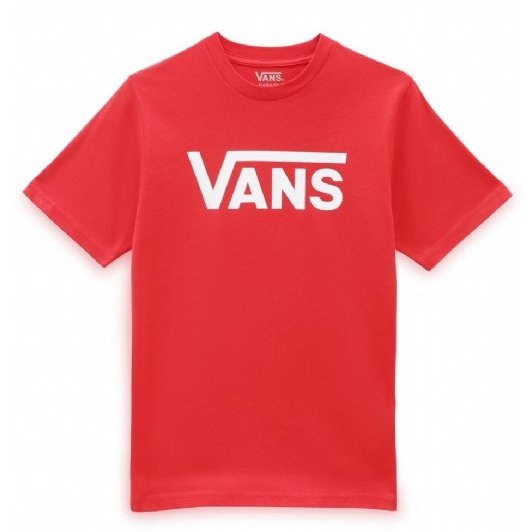 BY Vans Classic Boys T-Shirt / True Red - palvelukotilounatuuli