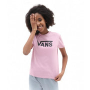 Girls Flying V Crew T-Shirt / Lilas - palvelukotilounatuuli
