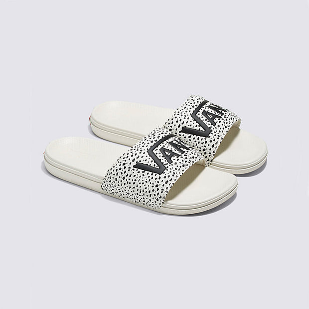La Costa Slide-On Shoes - Womens Sandals - Animal Marshmallow/Black - palvelukotilounatuuli