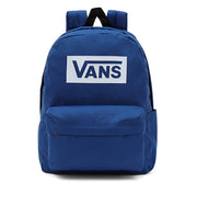 Old Skool Boxed Backpack - One Size - True Blue - palvelukotilounatuuli