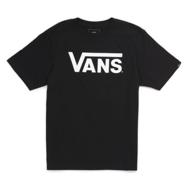 Boy Vans Classic T-Shirt - Black White - palvelukotilounatuuli