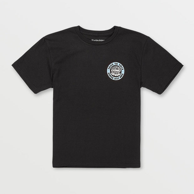 Established 1991 T-Shirt - Boys Short Sleeve Tee - Black - palvelukotilounatuuli