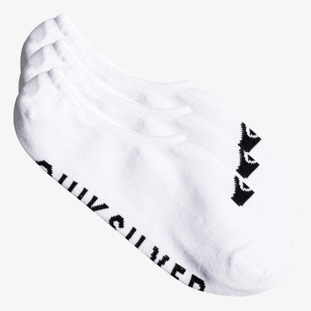 Quik Liner Socks (3 Pack) - Mens Socks - White - palvelukotilounatuuli