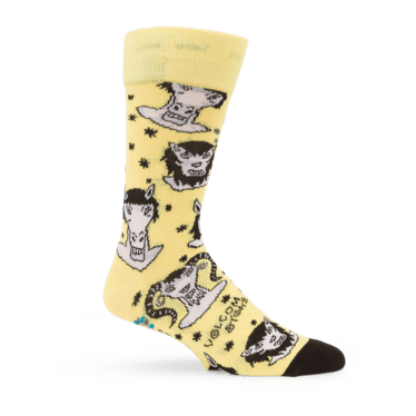 Surf Vitals Ozzy Socks - Glimmer Yellow - palvelukotilounatuuli