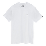 Left Chest Logo T Shirt | White/Black - palvelukotilounatuuli