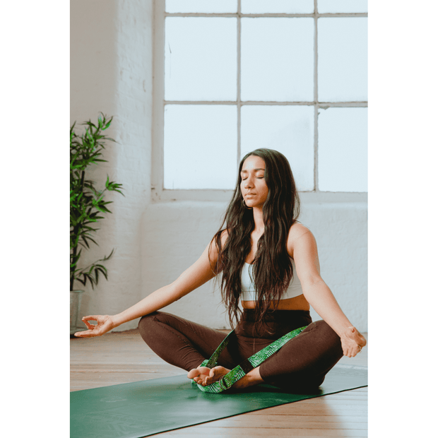 Yoga Stretching Strap - Tropical - palvelukotilounatuuli