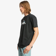 Comp Logo T-Shirt - Mens Short Sleeve Tee - Black - palvelukotilounatuuli