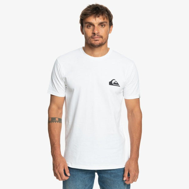 MW Mini Logo T-Shirt - Mens Short Sleeve Tee - White - palvelukotilounatuuli