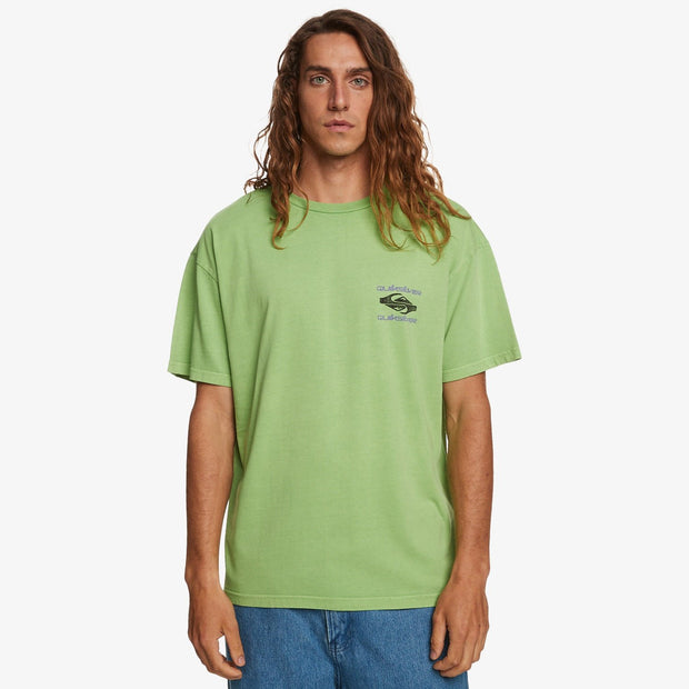 Power Trip T-Shirt - Mens Short Sleeve Tee - Panama - palvelukotilounatuuli