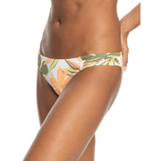 Printed Beach Classics - Womens Moderate Bikini Bottoms - Bright White Subtly Salty Flat - palvelukotilounatuuli