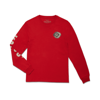 Sick 180 LSE Boys Long Sleeve T-Shirt - Red - palvelukotilounatuuli