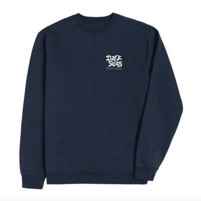 Cambridge Heavyweight Sweatshirt / Light Navy - palvelukotilounatuuli