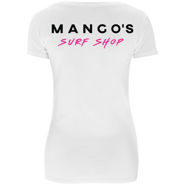 Mango's Womens Top | White - palvelukotilounatuuli